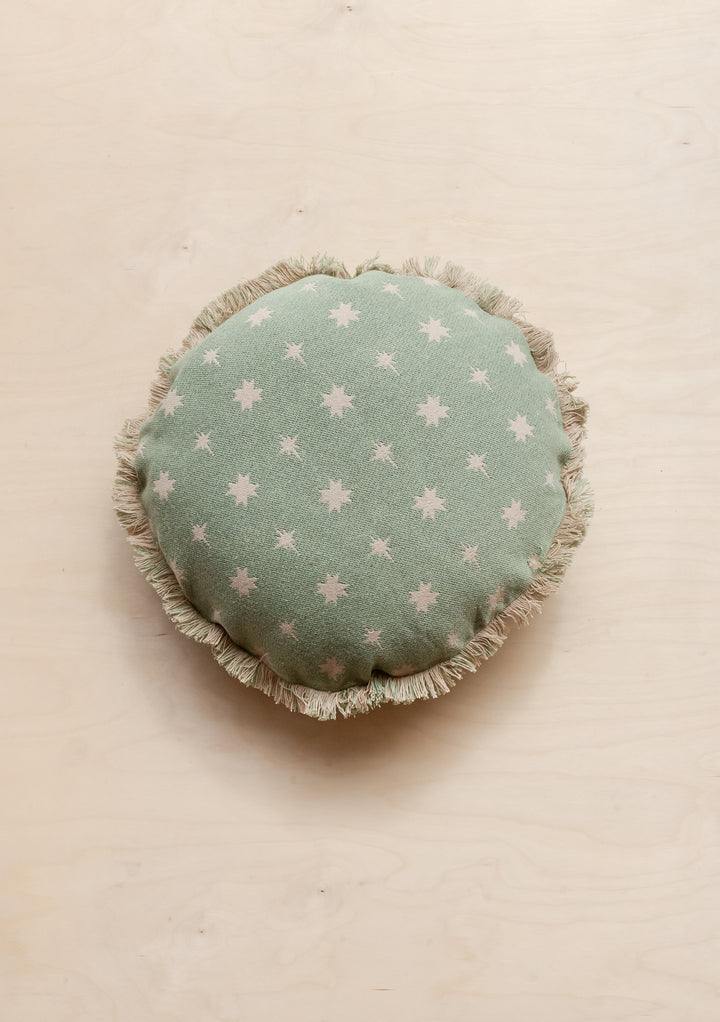 Cotton Cushion Cover in Sage Celestial