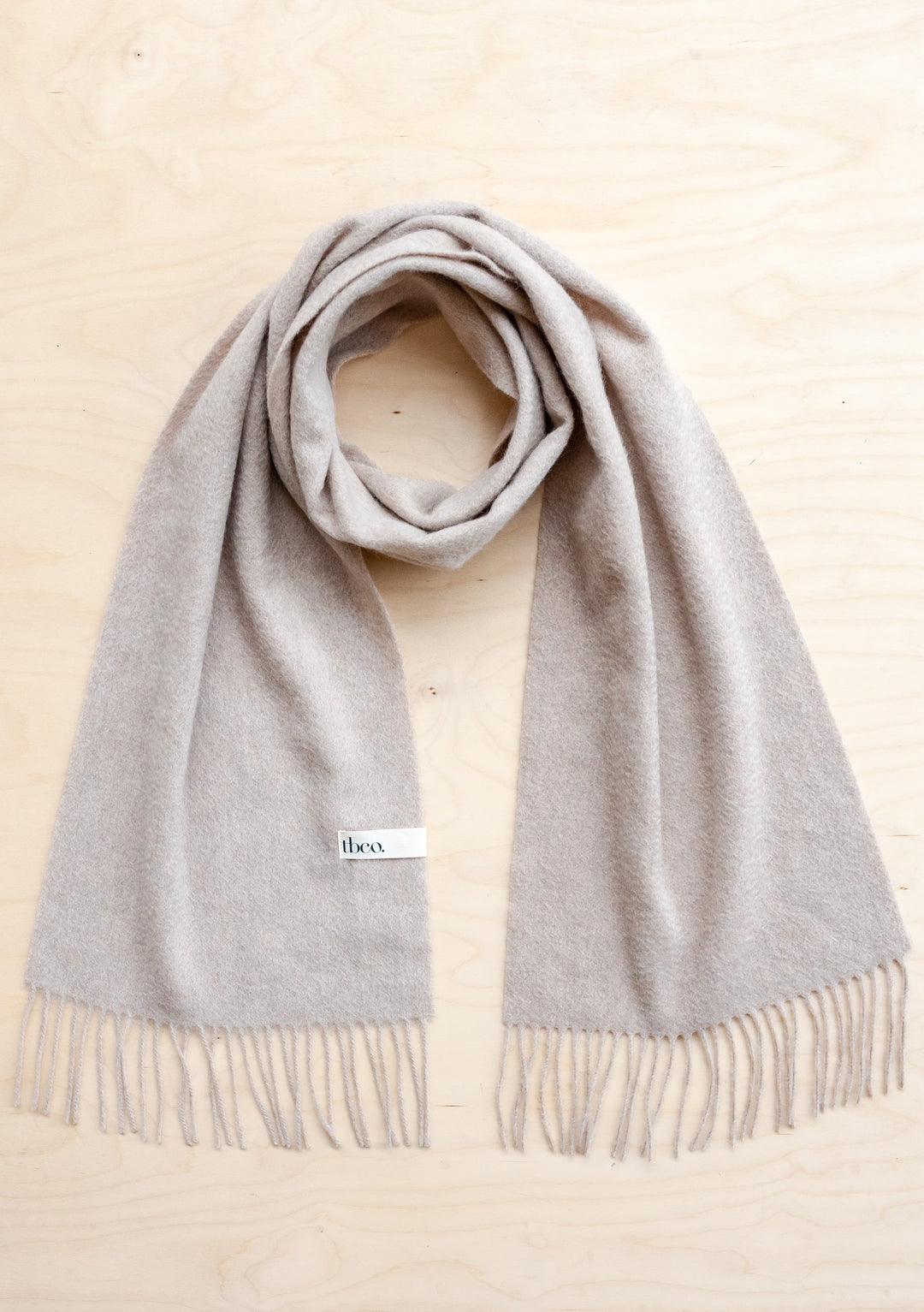Cashmere Scarf in Oatmeal Melange