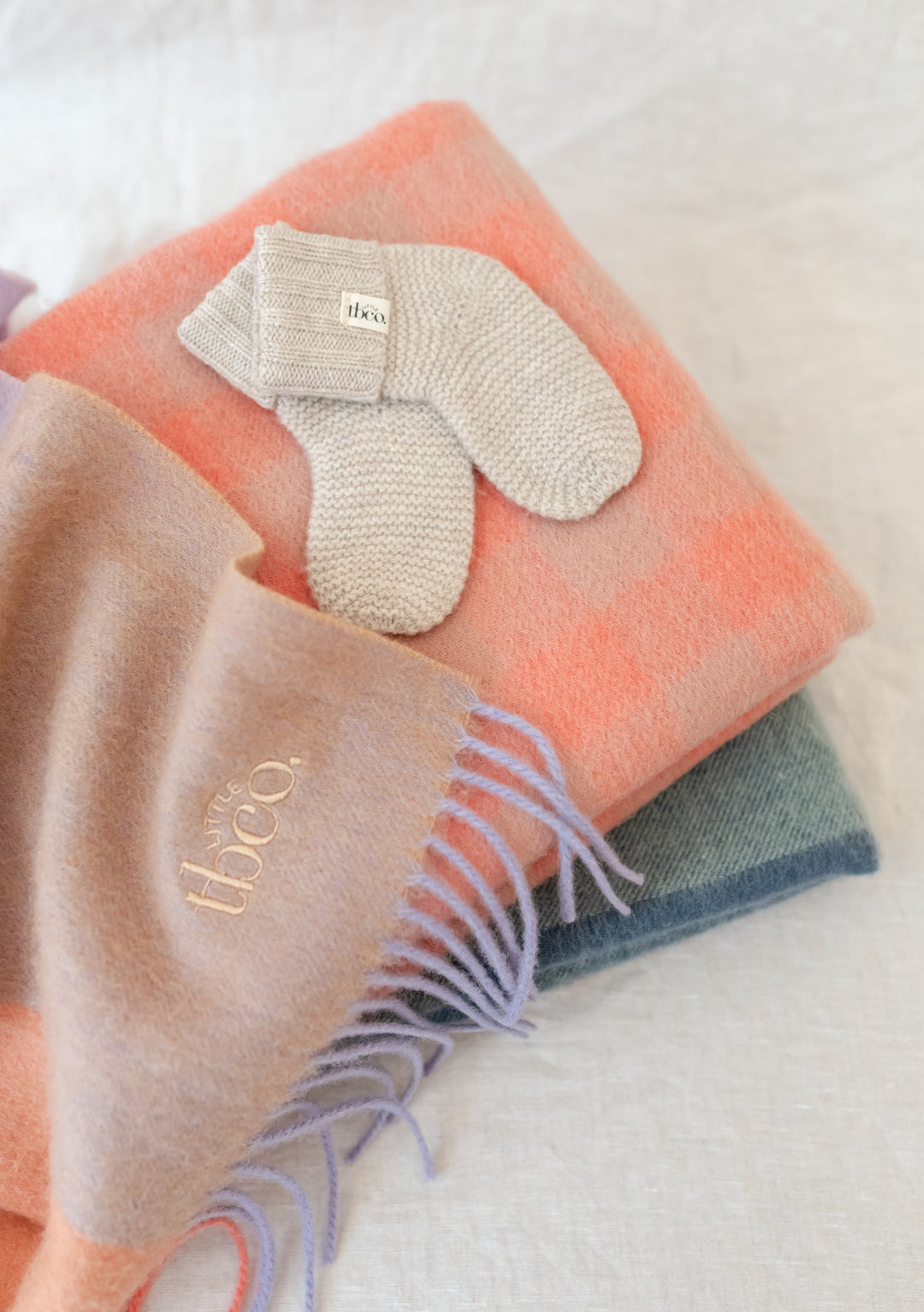 Chaussettes pour bébé en laine mérinos mélangée à l'avoine