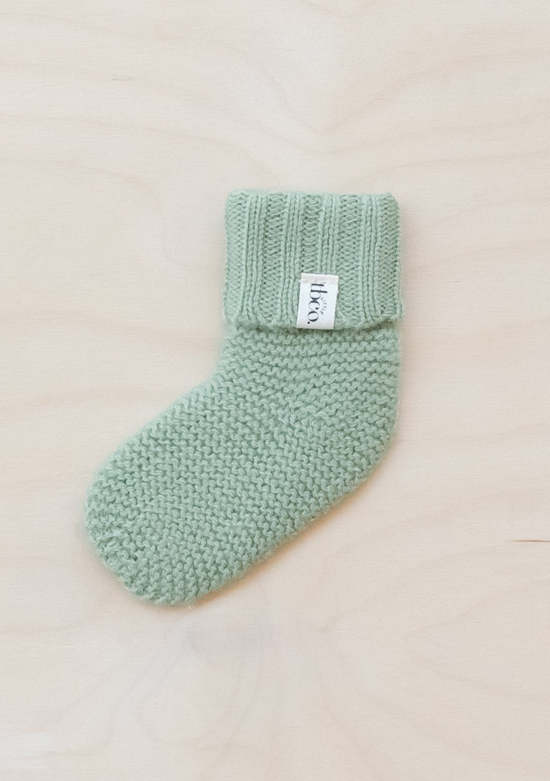 Merino Wool Baby Socks in Pistachio