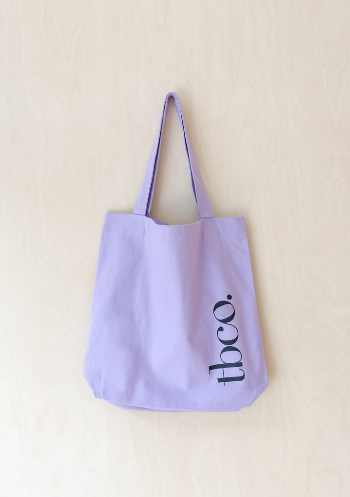 TBCo Recycled Cotton Tote in Lilac