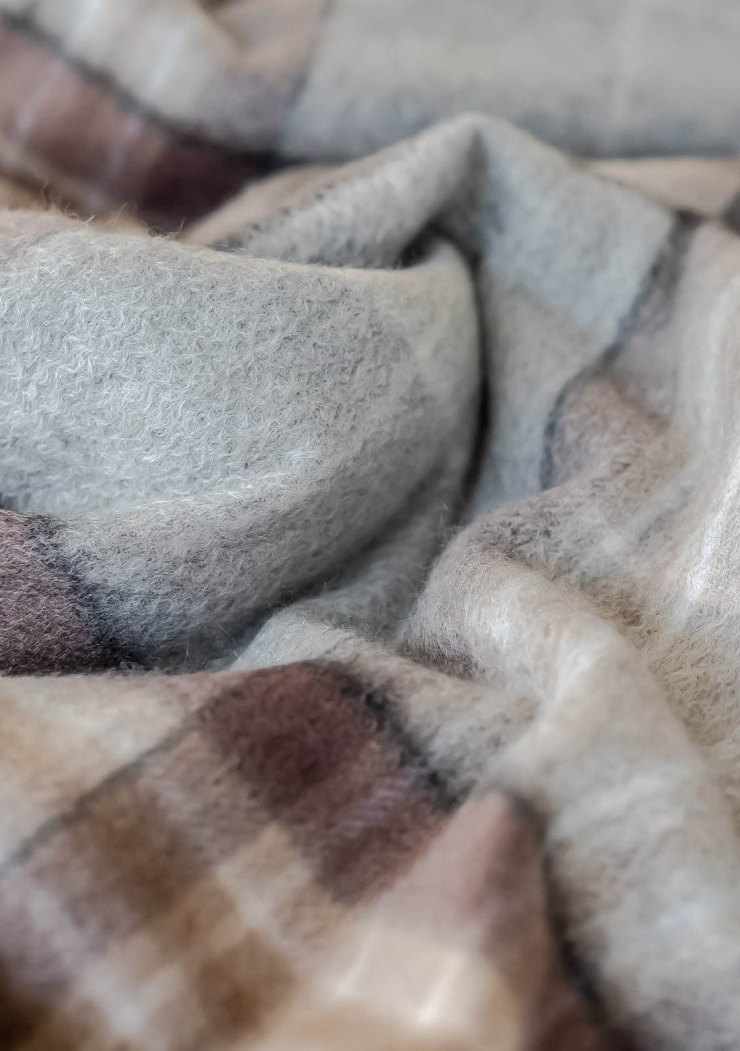 Cashmere Small Blanket in Mackellar Tartan